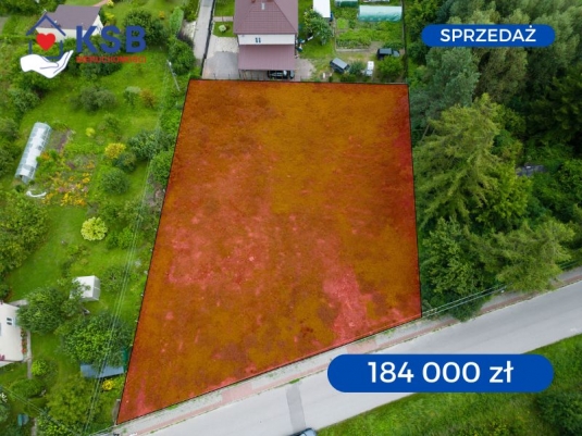 Piękna, ustawna działka budowlano-rolna na granicy Ostrowiec - Szewna - 2000m2