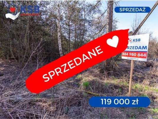 Do sprzedania atrakcyjna, duża, zielona działka - 5242m2