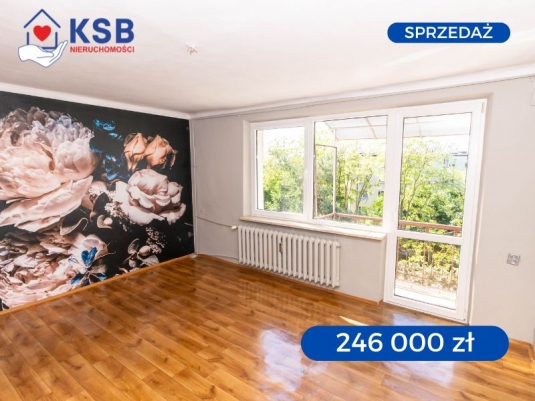 Widne, dwustronne mieszkanie – Os. Ogrody – 3 pokoje – 57,96m2