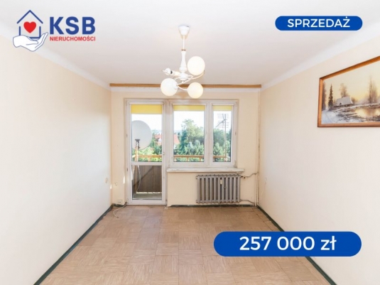 Przytulne mieszkanie 2 pokoje, Sandomierz, spokojne osiedle - 39,8m2