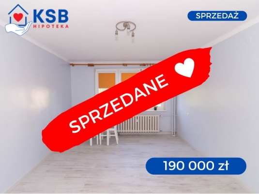 Do sprzedania ładne widne mieszkanie 46m2 - 2 pokoje w przyjemnej okolicy