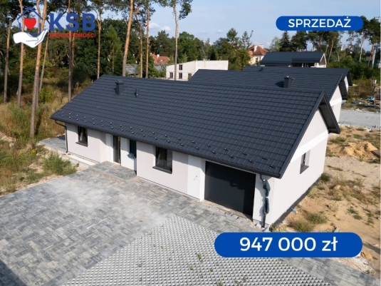 Nowoczesny dom w otoczeniu zieleni w centrum miasta – 107,17m2 + 40m2 – ul. Żeromskiego, Ostrowiec Św.