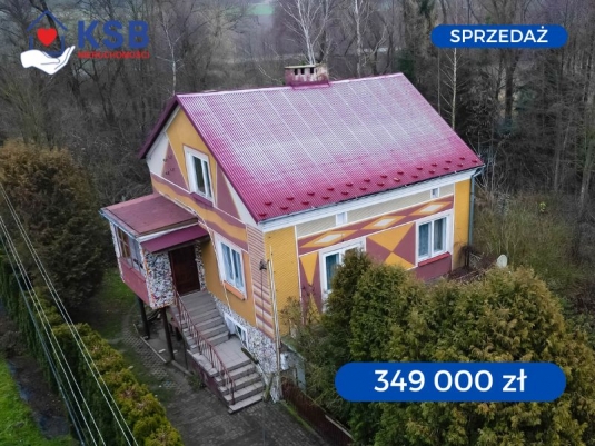 Dom z potencjałem - 2 działki w cenie - 137,8m2, działki 2273m2 – ul. Zielona, Ćmielów