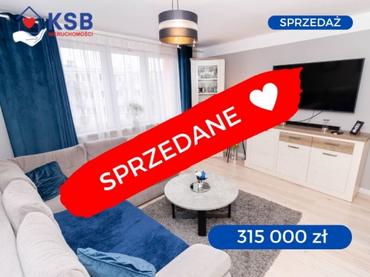 Piękne, widne mieszkanie po remoncie - 3 pokoje - 64,83m2