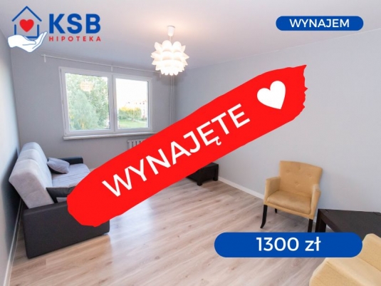 Do wynajęcia kawalerka, 36m2 - dostępna od zaraz!