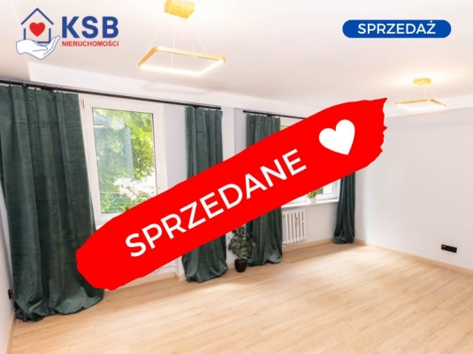 Dwustronne mieszkanie po remoncie, 1 piętro! – 2 pokoje – 45,3m2