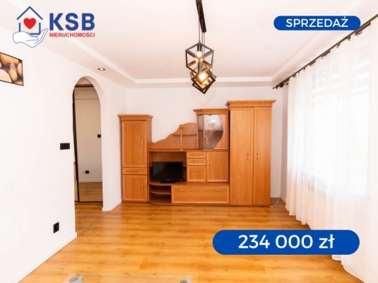 Widne, dwustronne mieszkanie – Osiedle Ogrody – 2 pokoje – 46,2m2