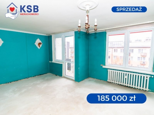 Widne, dwustronne mieszkanie - ul. Kopernika – 2 pokoje – 46,20m2