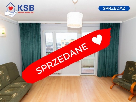 Kawalerka, 2 pokoje z dużym balkonem - Osiedle Stawki – 35,58m2