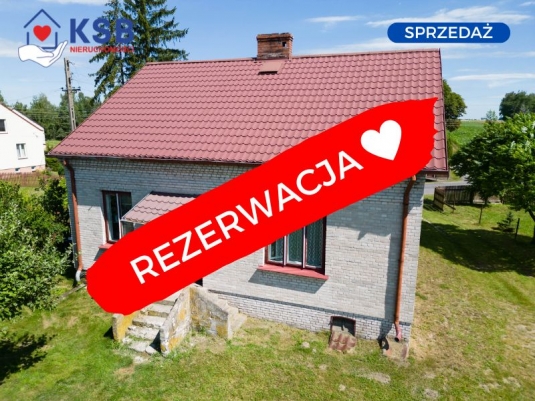 Dom 71,5m2 + 4 działki budowlane, sad - 10168m2