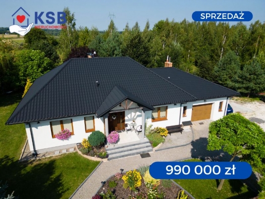 Piękny dom z zadbanym ogrodem 145m2 + garaż - działka 1666m2 - spokojna okolica