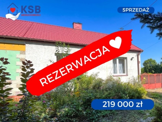 Okazja! Do sprzedania dom w Kunowie - 90m2, działka 3317m2