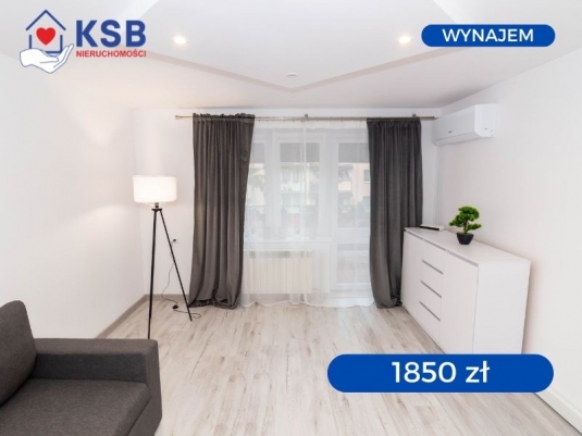 Do wynajęcia mieszkanie po remoncie, bezczynszowe - 2 pokoje - 48m2 - ul. Słoneczna