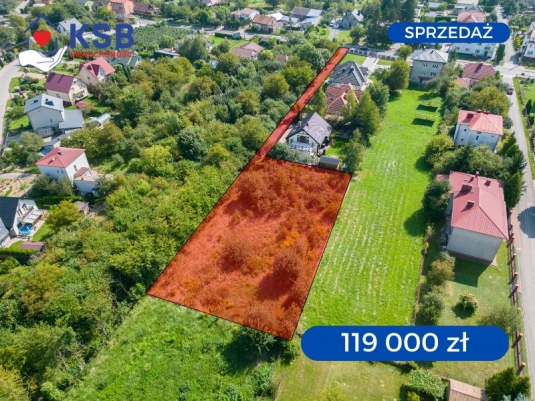 Atrakcyjna, ustawna działka w spokojnej okolicy w Szewnie – ul. Langiewicza - 1515m2