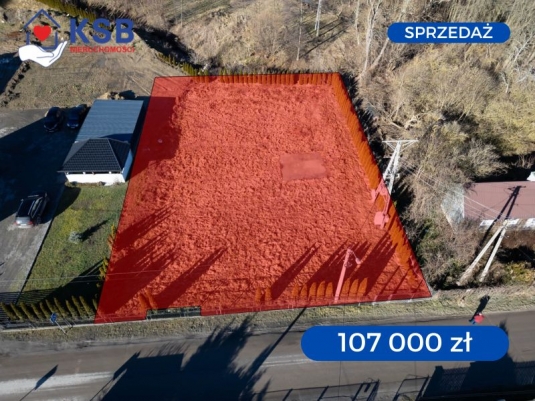 Piękna, ustawna działka - Świrna pod Ostrowcem Świętokrzyskim – 1000m2
